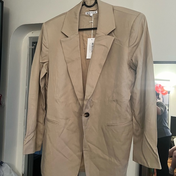 Reformation Classic Relaxed Blazer NWT - Picture 6 of 7